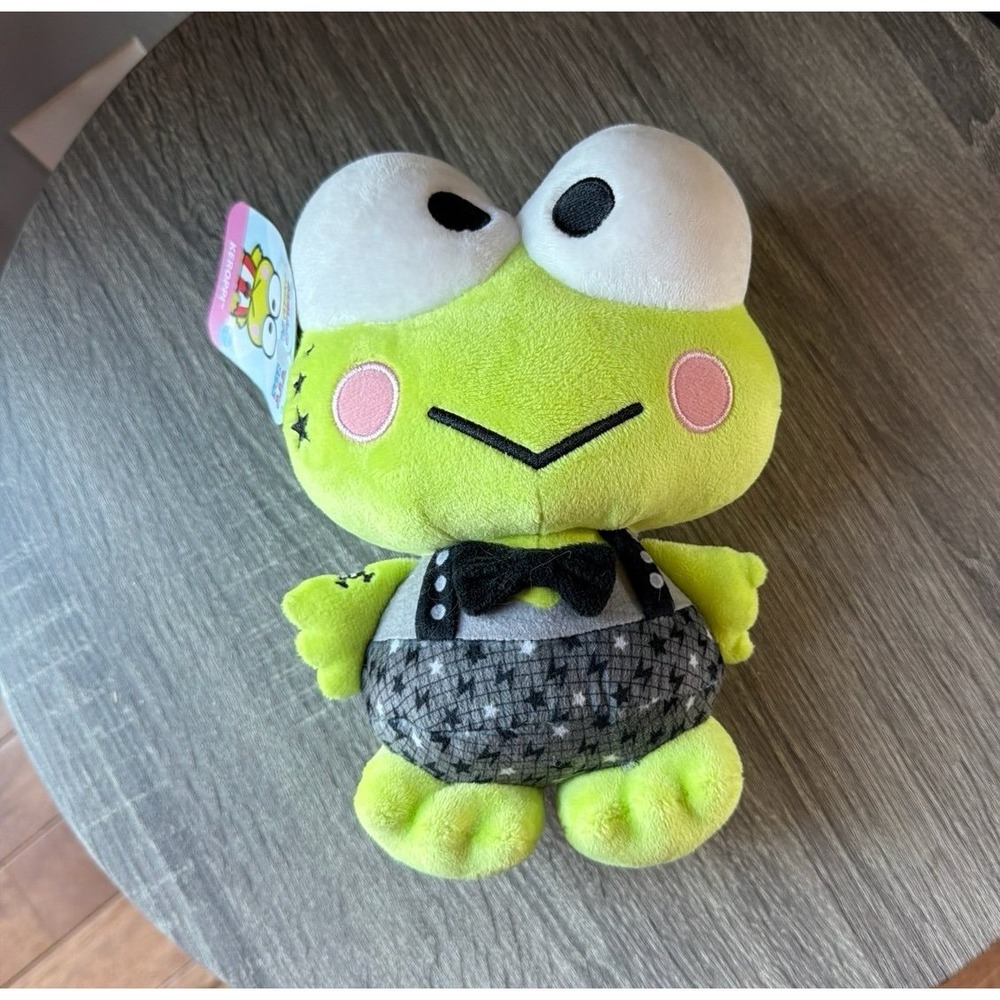 Keroppi Punks 8" Plush Jazwares, Sanrio Hello Kitty NWT